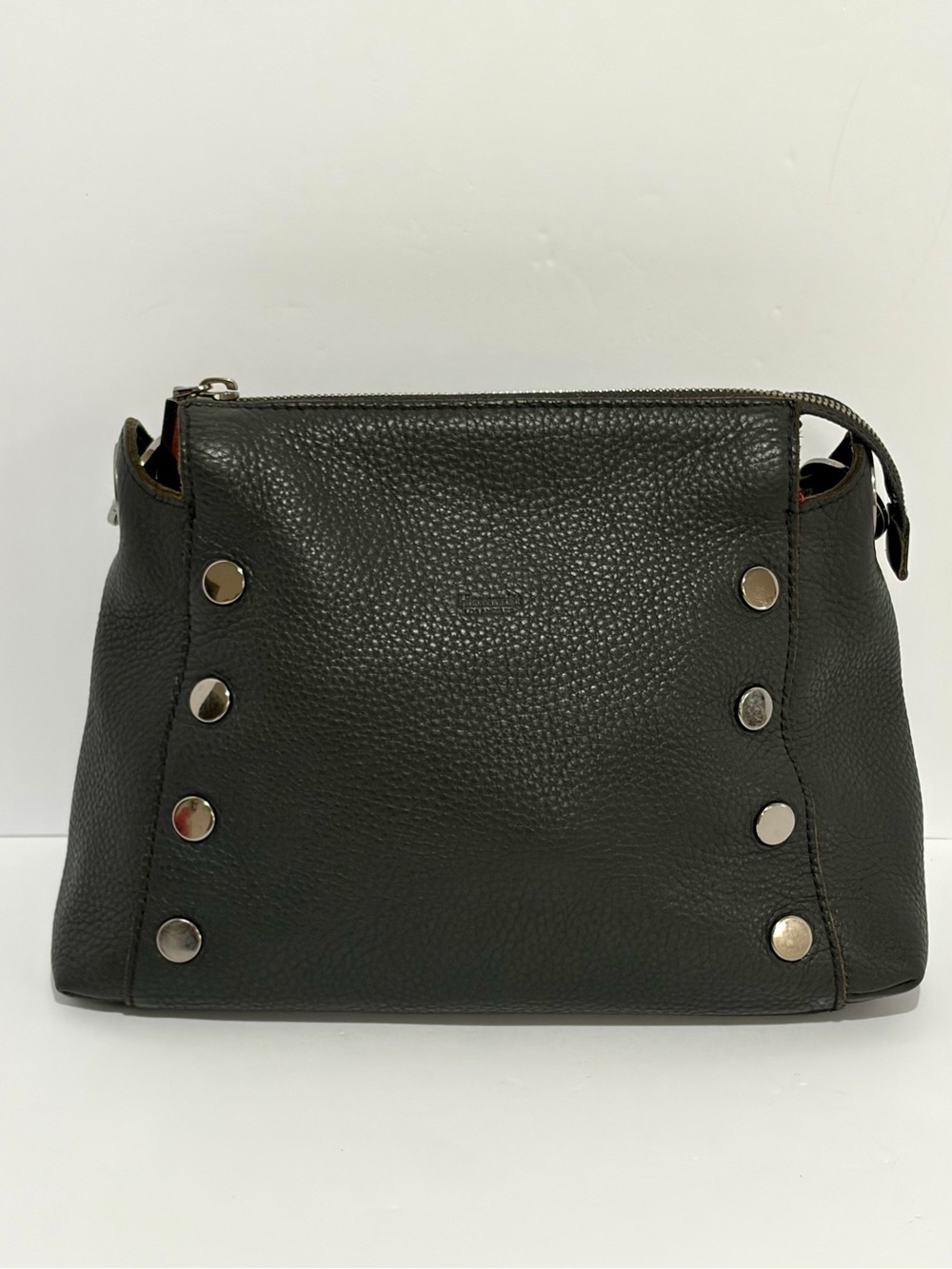 Hammitt Bryant MD Crossbody Bag In Black/Gunmetal/Missing Shoulder Strap EUC